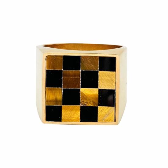  타린 토마스 반지 사무엘 링 타이거 아이