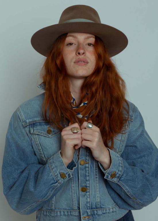  Rentrayage 데님 자켓 Silverlake 자켓 데님