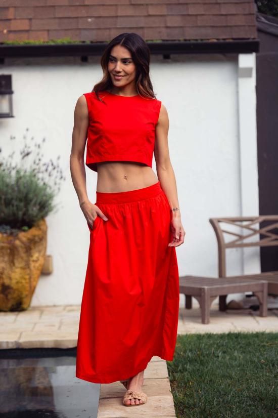  로마 크롭 팬츠 디아즈 탑 - ROMA