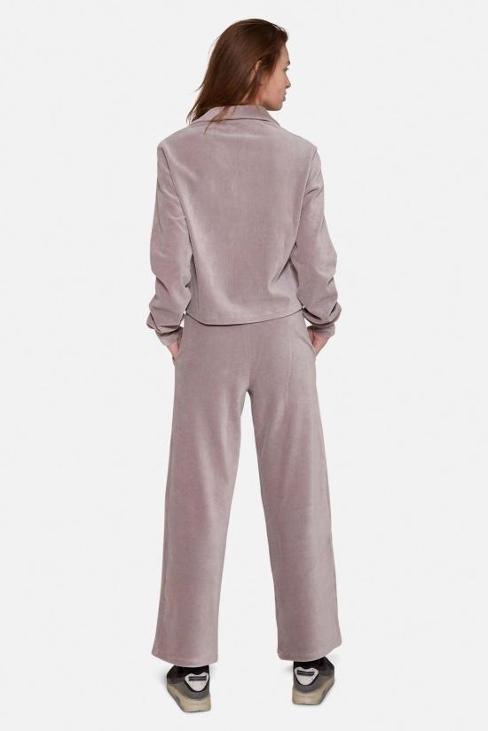  블루&크림 스트레이트 팬츠 하이디 팬츠 토프 - BLUE&CREAM