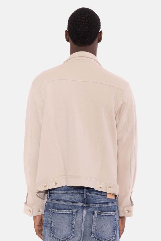  Blue&Cream 자켓 블루&크림 매드 피케 트러커 재킷 샌드 - BLUE&CREAM