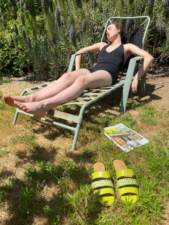  베클리나 원피스 수영복 이탈리안 라이크라 타이 수영복 블랙 - BEKLINA