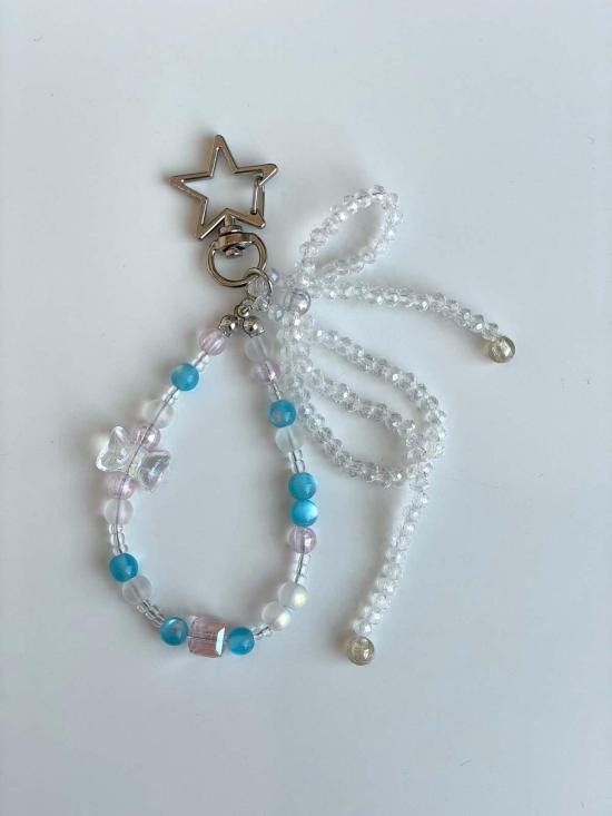  Ri-Ri-Ku 키링 리리쿠 블루 리본 키체인