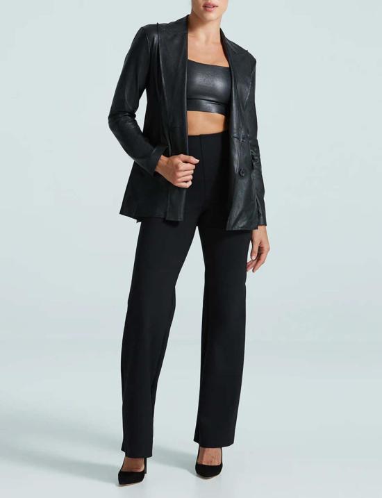  코만도 가죽 자켓 커맨도 가죽 더블브레스트 재킷 - COMMANDO