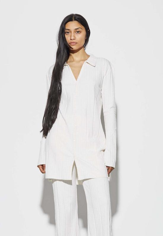  blacktogrey 가디건 블랙투그레이 리스 카디건 화이트