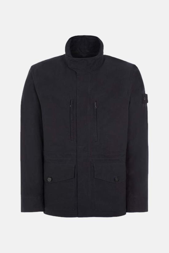  스톤 아일랜드 자켓 스톤아일랜드 고스트피스 오벤타일 필드재킷 블랙