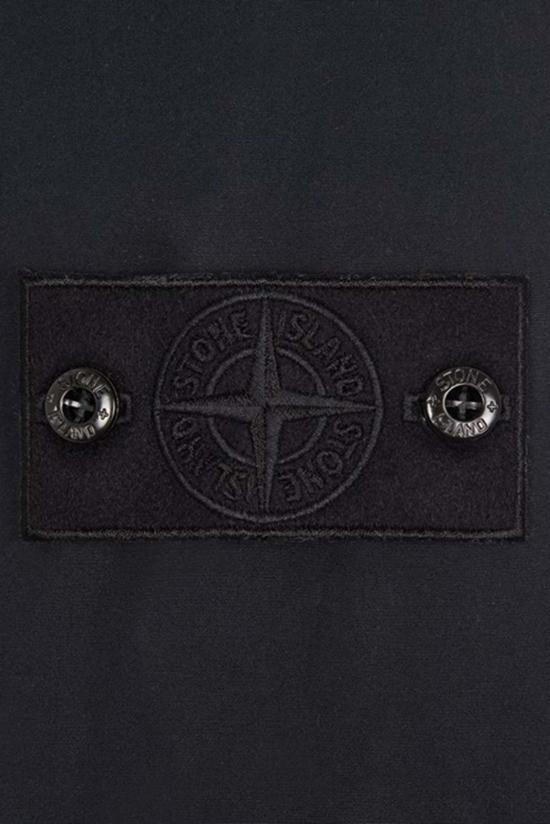  스톤 아일랜드 자켓 스톤아일랜드 고스트피스 오벤타일 필드재킷 블랙 - STONE ISLAND