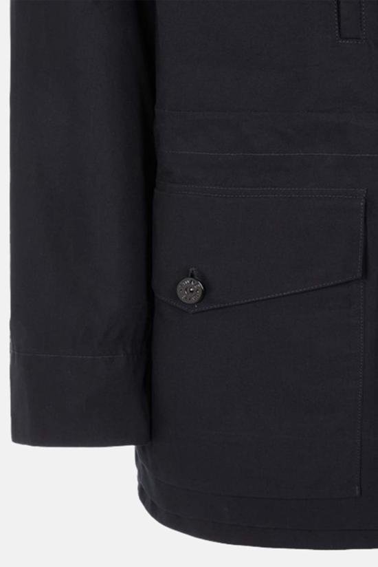  스톤 아일랜드 자켓 스톤아일랜드 고스트피스 오벤타일 필드재킷 블랙 - STONE ISLAND
