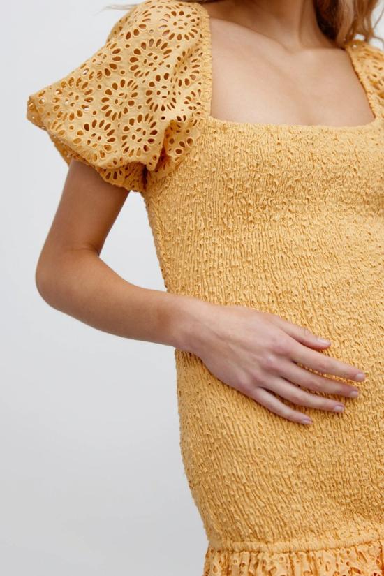  시그니피컨트 아더 숏 원피스 Significant Other Elsa 드레스 라이트 탠저린 - SIGNIFICANT OTHER