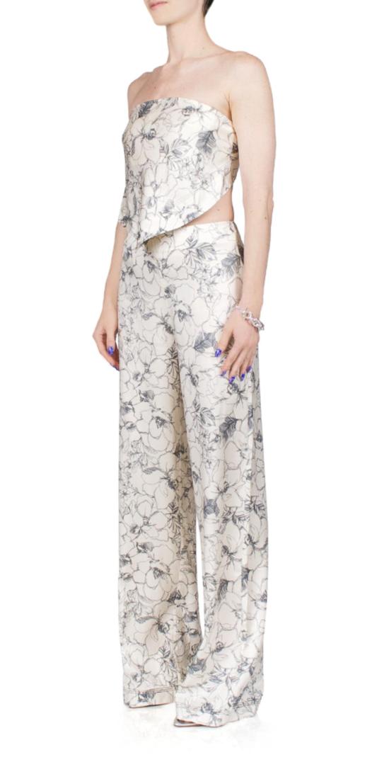  백앤브릿지 스트레이트 팬츠 벡 + 브릿지 틸리 팬츠 리니어 플로럴 - BEC + BRIDGE