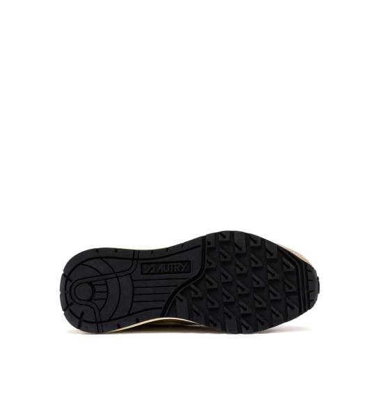  오트리 뮬/슬리퍼 릴윈드 로우  페퍼/화이트 - AUTRY