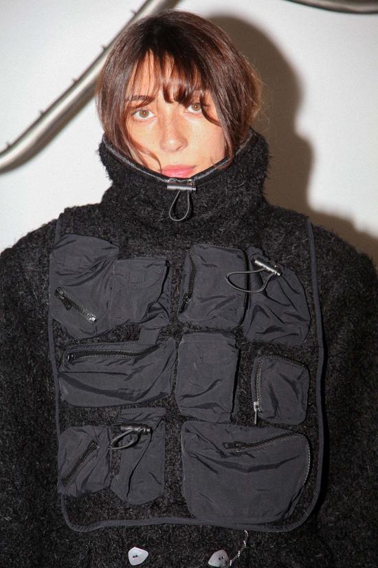  케이코 베스트 Kk Co 유틸리티 비브 블랙 - KKCO