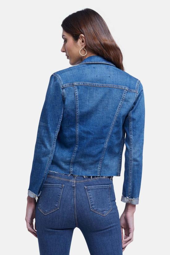  라장스 데님 자켓 Lagence Janelle 재킷 정품 - L'AGENCE