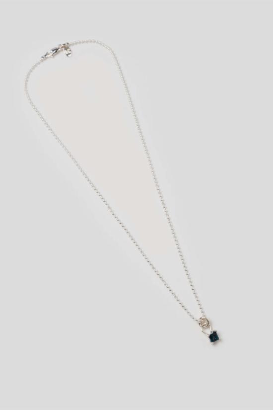  울프 시러스 목걸이/팬던트 울프 서커스 미라 네크리스 실버/블루 - WOLF CIRUS