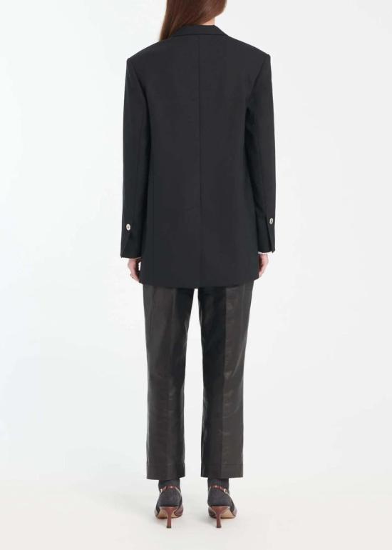  텔라 스트레이트 팬츠 라이더 팬츠 블랙 - TELA