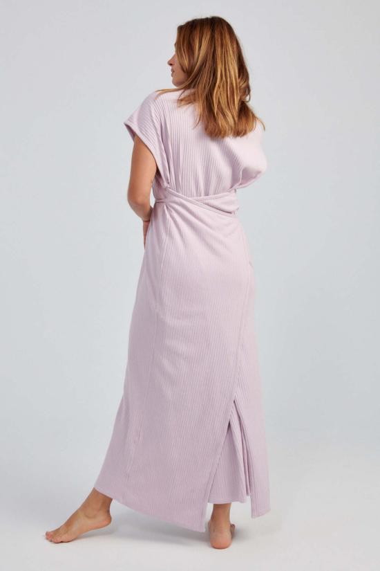  베이스레인지 롱 원피스 베이스렌지 쇼 슬리브리스 드레스 - BASERANGE