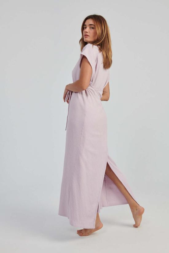  베이스레인지 롱 원피스 베이스렌지 쇼 슬리브리스 드레스 - BASERANGE