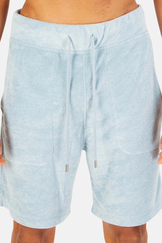  블루&크림 숏팬츠 풀 테리 숏 오션 블루 - BLUE&CREAM