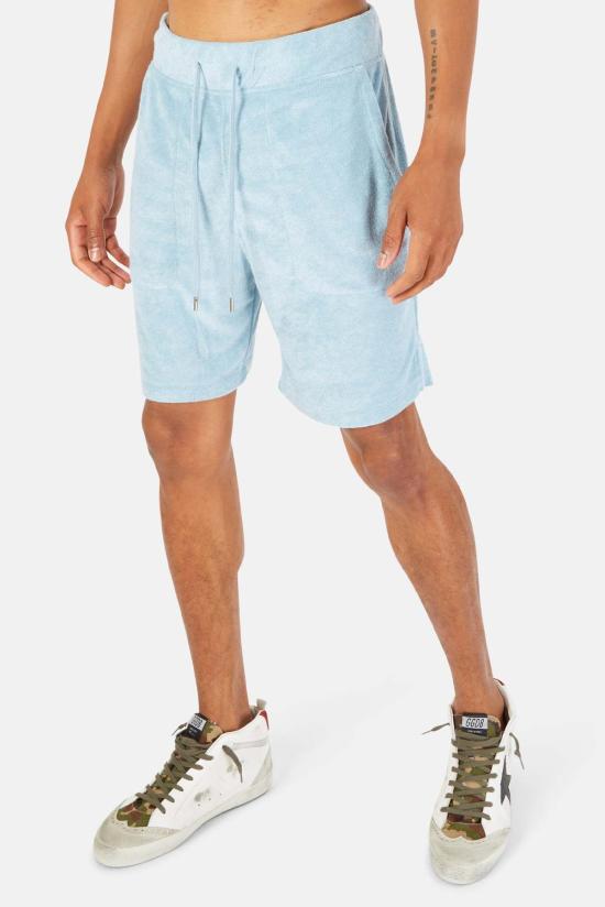  블루&크림 숏팬츠 풀 테리 숏 오션 블루 - BLUE&CREAM
