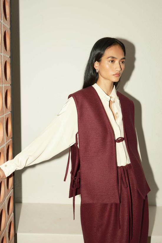  다두라 베스트 다투라 헤비 보일드 울  버건디 - DATURA