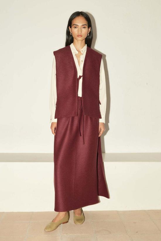  다두라 베스트 다투라 헤비 보일드 울  버건디 - DATURA