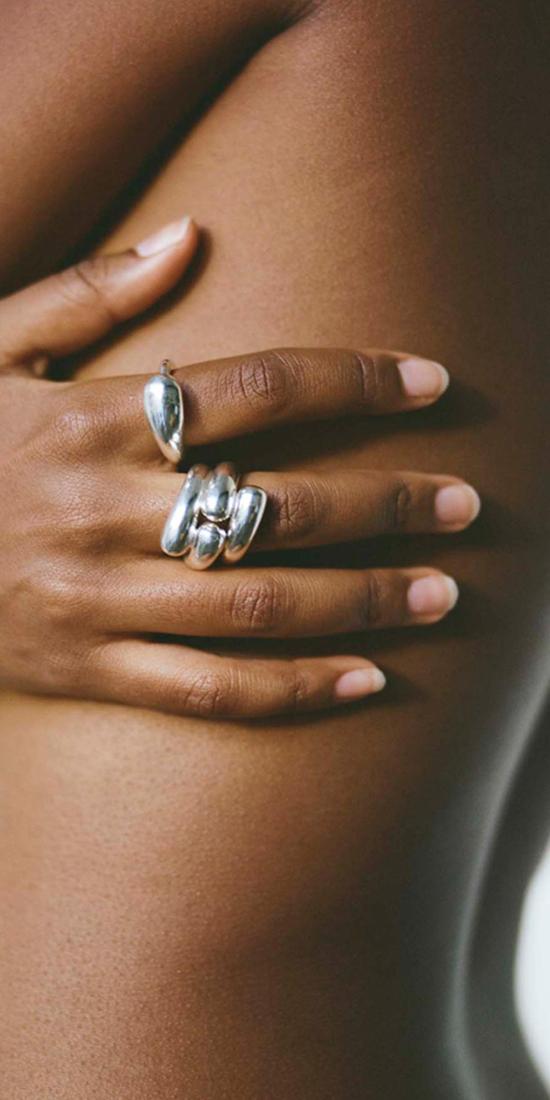  로렌 스튜어트 반지 오므리 링 - LOREN STEWART