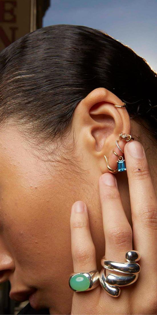  로렌 스튜어트 반지 오므리 링 - LOREN STEWART