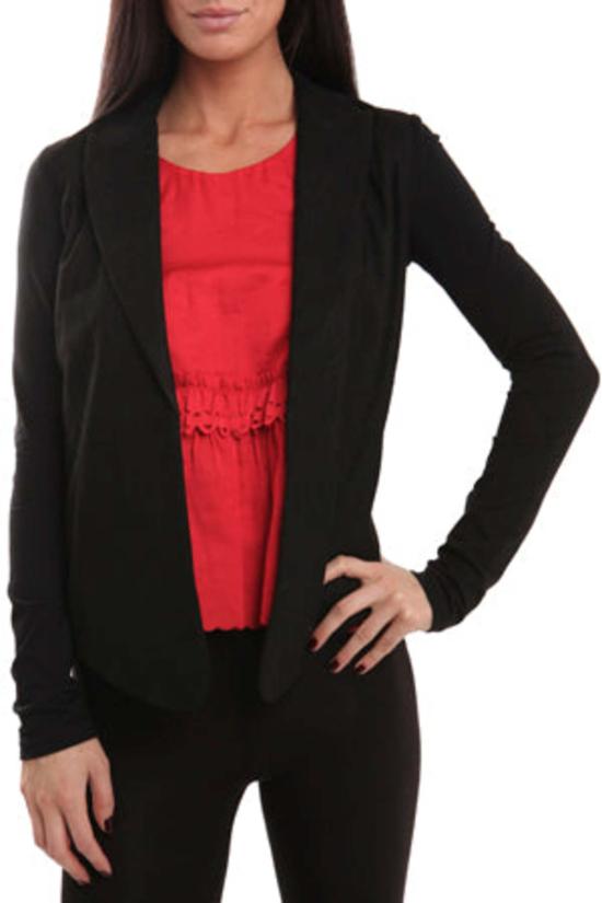  알렉산더 왕 자켓 타터드 레더 재킷 콤보 블랙