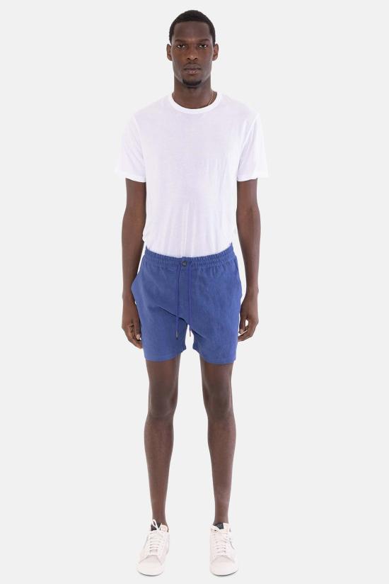 블루&크림 숏팬츠 퍼펙트 리넨 숏 블루 - BLUE&CREAM