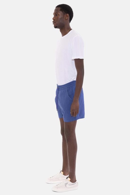  블루&크림 숏팬츠 퍼펙트 리넨 숏 블루 - BLUE&CREAM