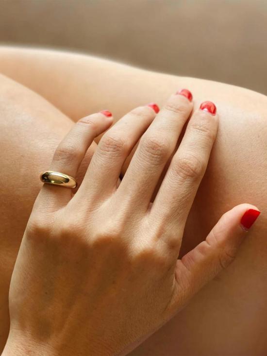  가브리엘라 아티가스 반지 가브리엘라 아르티가스 스몰 벌룬 링 옐로우 골드 - GABRIELA ARTIGAS