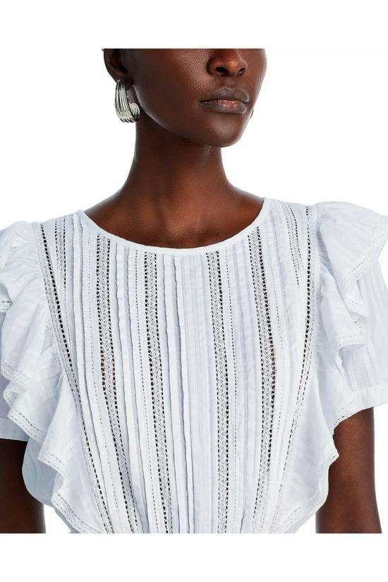  러브쉐이크팬시 숏 원피스 러브 쉑 팬시 나타샤 드레스 호라이즌 블루 핸드 다이 - LOVESHACKFANCY