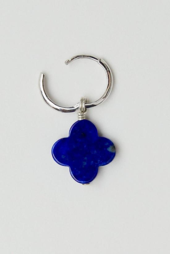  산탄젤로 이어링 바바 귀걸이 라피스 크로스 - SANTANGELO