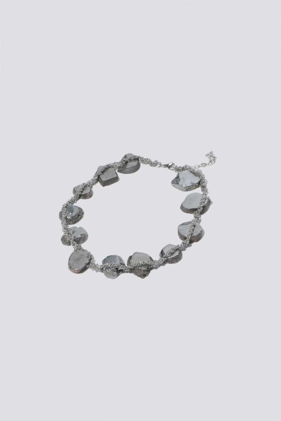  Marland Backus 목걸이/팬던트 마를랜드 백커스 아게이트 네크리스 실버 - OTHER BRANDS