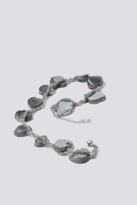  Marland Backus 목걸이/팬던트 마를랜드 백커스 아게이트 네크리스 실버 - OTHER BRANDS