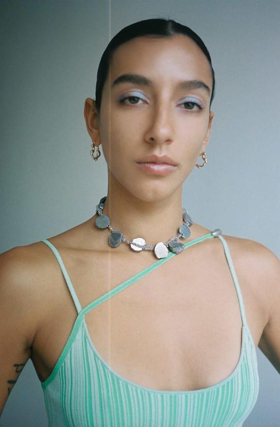  Marland Backus 목걸이/팬던트 마를랜드 백커스 아게이트 네크리스 실버