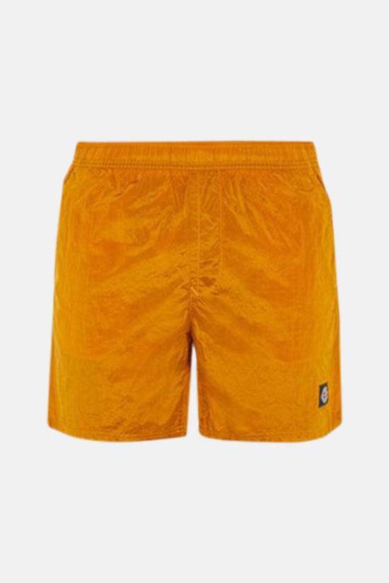  스톤 아일랜드 스윔팬츠 에코닐 나일론 메탈 수영복 오렌지