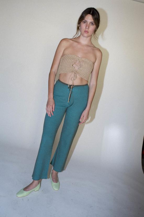  팔로마울 민소매 티셔츠 팔로마 울 레베테 /벨트 샌드 - PALOMA WOOL