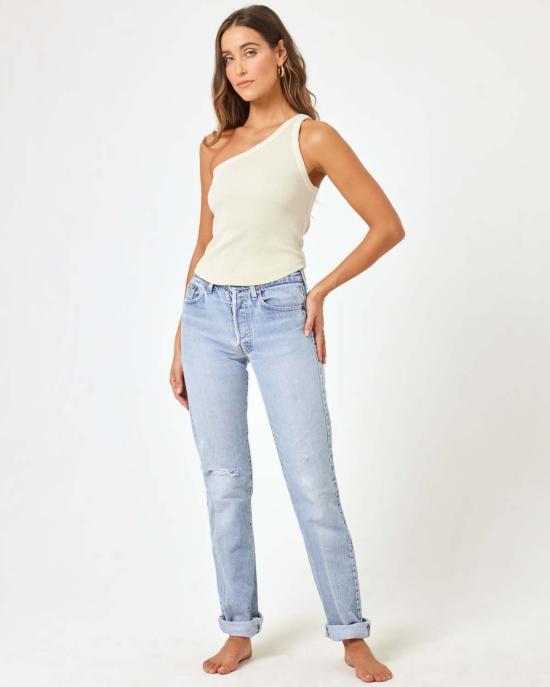  엘스페이스 민소매 티셔츠 L스페이스 카일리 탱크 본 - L SPACE