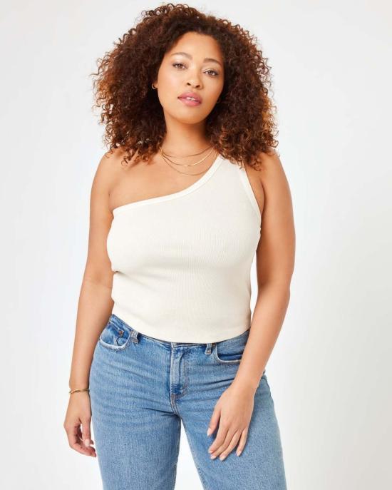  엘스페이스 민소매 티셔츠 L스페이스 카일리 탱크 본 - L SPACE