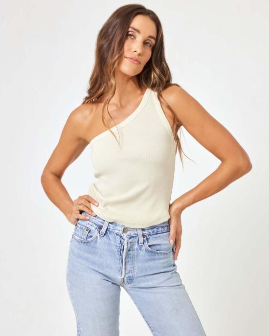  엘스페이스 민소매 티셔츠 L스페이스 카일리 탱크 본