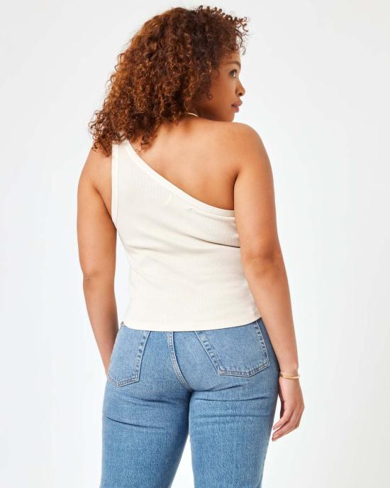  엘스페이스 민소매 티셔츠 L스페이스 카일리 탱크 본 - L SPACE