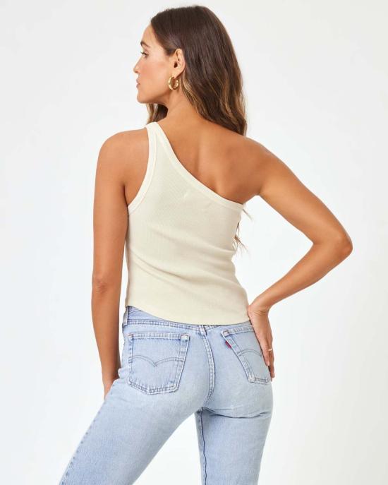  엘스페이스 민소매 티셔츠 L스페이스 카일리 탱크 본 - L SPACE