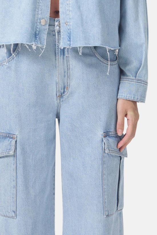  에이골디 데님 팬츠 아골데 민카 카고 렐름 - AGOLDE