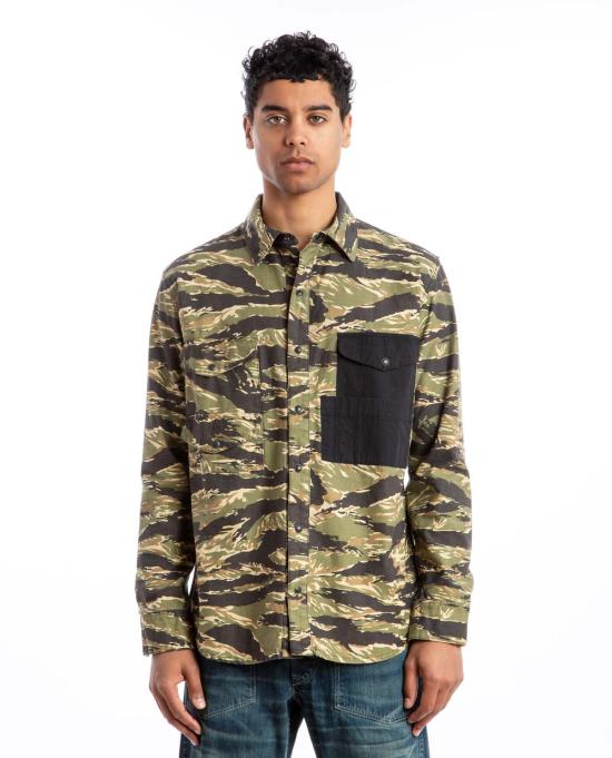  MONADIC 긴팔 셔츠 모나딕 카힐  비숍