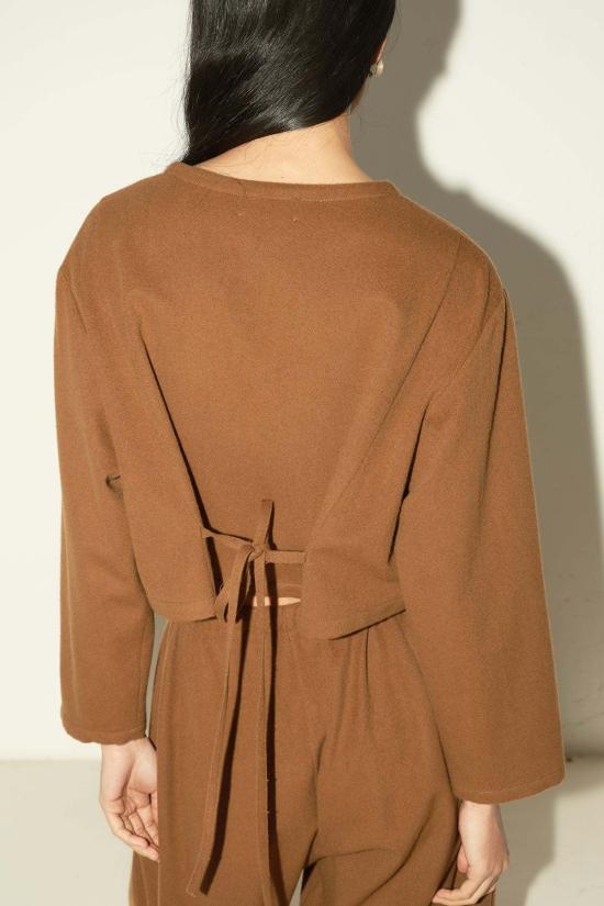  다두라 자켓 다투라 브러시드 울 페이즈 탑 재킷 아벨라나 - DATURA