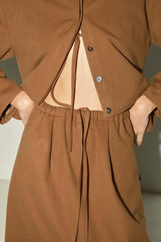  다두라 자켓 다투라 브러시드 울 페이즈 탑 재킷 아벨라나 - DATURA