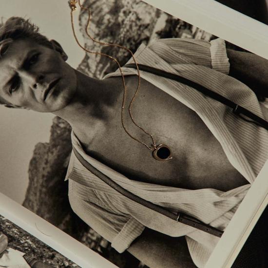  타린 토마스 목걸이/팬던트 큐피드 네크리스 옐로우 골드/스털링 실버 - TARIN THOMAS