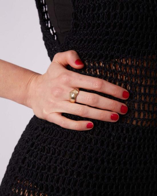  Drift Riot 반지 드리프트 라이엇 디어 네이버 헤일룸 몰튼 링 14k 골드 - OTHER BRANDS