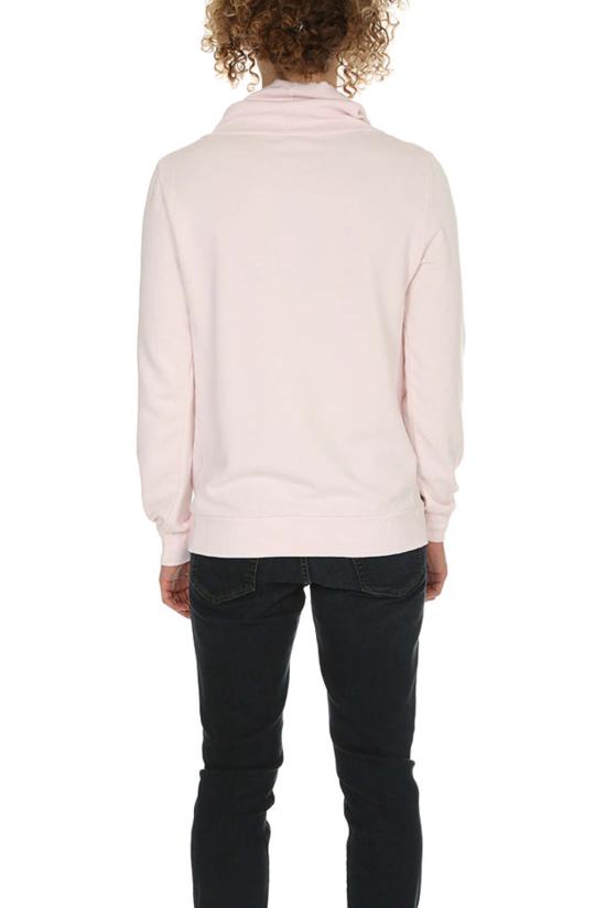  크로슬리 후드 티셔츠 포사리드 플리스 모크넥 핑크 - CROSSLEY